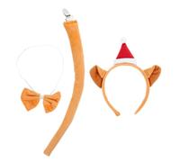 DECHOUS 1 Set Di Cerchietti Per Natalizi Per Gatti Cerchietti Per La Cura Della Pelle Cerchietto In Peluche Per Orecchie Di Gatto Cerchietto In Peluche Per Spa Accessori Per