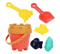 DECHOUS 1 Set secchio da spiaggia toys for summer fun toys giocattolo estivo per stampo per scavi di sabbia fornitura spiaggia estiva giocattolo per plastica