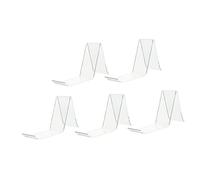 DECHOUS 1 Set Supporto Per Scarpe Sottile Cremagliera Compatto Scarpiera In Piedi Scaffale Scarpe Staffa Per Esposizione Di Scarpe Portascarpe Per Negozi Al Dettaglio Acrilico 5 Pezzi