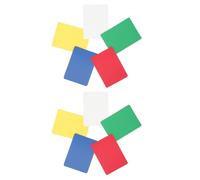 DECHOUS 10 pezzi Distributore Carte Poker in Plastica Colorate per Giochi da Tavolo Strumento Pratico e Portatile per Taglio e Pressatura Carte da Poker Hold