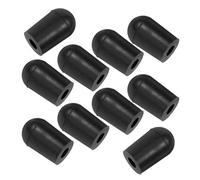 DECHOUS 10 Pezzi Puntale per Contrabbasso in Gomma Antiscivolo Cuscinetto Protettivo per Pavimento e Suono Pulito Accessorio Compatibile per Violoncello e Basso Supporto Stabile per