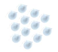 DECHOUS 100 Pezzi Sacchetti Filtro per Tè in Carta Bianco Coulisse 75mm Buste Rotonde per Spezie e Polveri Erboristiche per Preparare Profumi