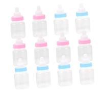 DECHOUS 12 Pezzi bottiglia di caramelle decorativa bottle bottiglie mini bottiglie piccolo Neonato arredamento bomboniere matrimonio scatole per bomboniere biberon