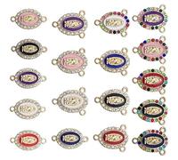 DECHOUS 18 Pezzi Ciondoli in Lega di Zinco per Gioielli Fai da Te Accessori Creativi a Forma di Maria per Collane e Braccialetti Materiali Leggeri e Resistenti per Creazione Artigianale