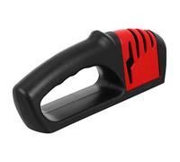 DECHOUS 1pezzi Affilatrice Per Coltelli Portatile Manuale Regolabile Impugnatura Ergonomica Base Antiscivolo e Design Per Destri e Sinistri Per Affilare Uniformemente Le Lame Dei Coltelli