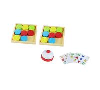 DECHOUS 1Set Giochi Da Tavolo Legno Per Educativo Per Sviluppo Delle Capacità Motorie e Logiche Sicuro e Resistente