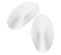 DECHOUS 2 Paia Spalline Adesive Trasparenti in Silicone M Spalline Push-Up Rinforzanti per Donne Cuscinetti Flessibili Antiscivolo per Valorizzare e Snellire Le Spalle Riutilizzabili
