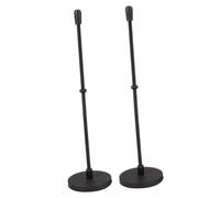 DECHOUS 2 Pezzi Base Magnetica per Asta Bandiera Auto in Ferro Nera Robusta | Supporto per Asta Portabandiera, Installazione Rapida, Stabile anche Vento Forte