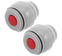 DECHOUS 2 Pezzi Coperchio di Ricambio per Tazza Termica 500ml-1200ml in Plastica, Tappo Isolante Antigoccia per Borracce da Viaggio e Uso Quotidiano