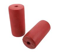 DECHOUS 2 Pezzi Galleggiante da Pesca 85x176 MM Rosso in Schiuma PVC | Rete da Pesca e Nassa, Struttura senza Giunzioni, Alta Visibilità Notturna, Uso Marino