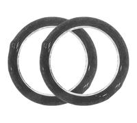 DECHOUS 2 Pezzi Nastro Adesivo per Tastiera Violino 3mm X 66m Nero, Adesivi per Dita per Principianti, Accessorio per Strumenti Musicali, Decalcomanie Pratiche per Esercizi e Insegnamento