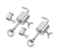 DECHOUS 2 Pezzi Peso di Bilanciamento Girarrosto Barbecue in Acciaio Inox per Spiedo Stabile e Sicuro Contrappeso per Spiedini per Grigliate all Aperto e Picnic