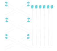 DECHOUS 20 Pezzi Infila Ago Lungo 25 Cm in Plastica Verde, Strumento Infilatura Filo per Cucito, Ricamo e Lavori Artigianali, Accessorio Compatibile Aghi da Cucito Autoinfilanti per Fai