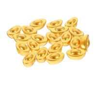 DECHOUS 20 Pezzi mini Miniature mobili per la casa delle bambole ricchezza scena - Elementi decorativi mini decorazioni per la casa arredamento vetrina resina Golden