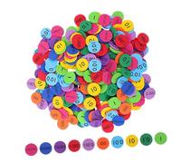DECHOUS 200 Pezzi Di Con Valore Del Cervello Per Contatori Matematici Per Piccoli Con Valore Posizionale Con Valore Posizionale Matematico Contatori Matematici