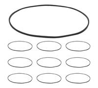 DECHOUS 20pezzi Cinghia di Ricambio in Gomma da Cinghie di Trasmissione per Giradischi Registratori Cassette Registratori Nastro Unità CD Dvd Cinghia Quadrata