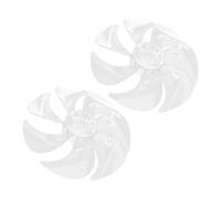 DECHOUS 2pezzi Pala Ventilatore in Plastica Silenziosa Foglie Ricambio per Ventilatore Soffitto Piedistallo da Terra Uso Domestico e Commerciale