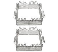 DECHOUS 2set Recinzione per Mini Fienile in Plastica Costruzione di Recinzioni Decorative per Micro Paesaggi Recinzione Giocattolo per Scene di Guerra e Accessori per Case delle Bambole