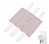 DECHOUS 3 Pezzi Fermaporta Oxford con Cinghia Elastica, Riutilizzabile | Maniglie a Leva e Porte Domestiche, Protegge le Pareti, Installazione senza Fori, Uso Bagno Colore Casuale