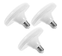 DECHOUS 3 Pezzi Lampadina LED a Potenza Elevata 24w 220v, Attacco E27 | Confezione, Design Piatto in Pc, Illuminazione Ampia per Officine e Aree Esterne
