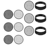 DECHOUS 3 Set Setaccio per Terreno Migliora L'analisi del Suolo in Plastica con Rete Intercambiabile Nero Set , Utensile Manuale e Filtra Compost e Rocce per Giardinaggio e Costruzione