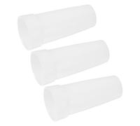 DECHOUS 3 Tappi Diffusori a Luce Bianca per Torce a LED S2+ S3 S8, Copertura Resistente All’acqua ai Raggi Uv, Diffusore Morbido per Illuminazione Soffusa da Campeggio e Lettura Mappa