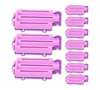 DECHOUS 30 Pezzi Bacchette per Ricci in Plastica Clip Volume Radice Doppia Serie per Permanente Delicata, Accessori la Permanente dei Chioma per Hairstyling Professionale e Casalingo