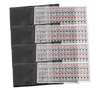 DECHOUS 4 Set Oggetti di scena magici giochi carte trucchi oggetti di scena Freddo cambio di carta espediente prop giocattoli poker carta da gioco divertente giocando a carte pvc