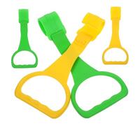 DECHOUS 4pezzi Anello Da Tirare Per Ragazzo Ragazza Ragazza Anello Da Tirare Per Culla e Lettino Anelli Per Aiutare i Ragazzo Stare in Piedi Da Bordi Lisci e Arrotondati Da Leggero e Porta