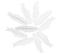 DECHOUS 5 Paia di Cuscinetti Autoadesivi per Piegaciglia in Silicone Trasparente a Forma di Balena Tamponi per Sollevamento Ciglia Design Adattabile per Permanente e Uso Professionale e