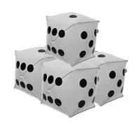 DECHOUS 5 Pezzi Di Palloncini Cubo Da Dadi A Dadi Palloncini in Alluminio Per Le Decorazioni Per Feste Notturne Da Poker.