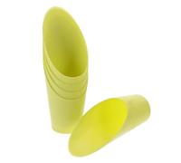 DECHOUS 5 pezzi Palette Giardinaggio in Plastica Colorate Badili per Terriccio Bonsai con Manico Cilindrico Protettivo Strumenti per Piantare Piante e Vasi Ecologico Colore Colore Casuale