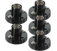 DECHOUS 5 pezzi Portalampada Vite per Lampadine Base Sicura con Fissaggio Stabile per Esperimenti Elettrici e Uso Domestico Supporto Affidabile per Test e Riparazioni