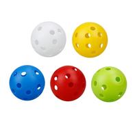 DECHOUS 50 pezzi Palline da Golf da Allenamento Leggere Perforate per Interni Resistente alla Abrasione Sicure e Portatili per Pratica Swing Golf