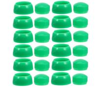 DECHOUS 50 Pezzi Tappi per Dadi da Parco Giochi M10 in Plastica Verde Protezioni di Sicurezza per Bulloni Resistenti alle Intemperie per Attrezzature da Gioco All’Aperto per