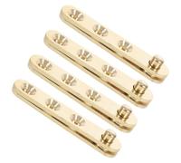 DECHOUS 8 Pezzi Cerniera Nascosta Supporto Robusto in Rame Design a Perno Superiore e Inferiore e Applicazione Versatile per Porte e Finestre per Uffici e Abitazioni