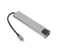 DECHOUS Adattatore USB Type C Hub Espansore Porte USB Docking Station Splitter per Laptop e Computer e Leggero per Trasporto Facile