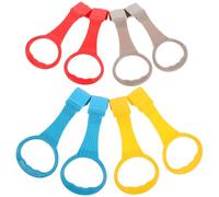 DECHOUS Anelli per Ragazzo Ragazza 8 Pezzi con Maniglie Antiscivolo per Culla e Recinto Accessori per Esercizi e Trazioni Piccoli Supporto per Primi Passi e Gioco Interattivo in Casa