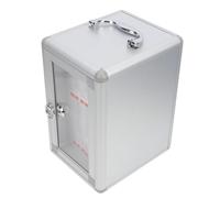 DECHOUS Armadio Mobiletto Portatile Porta Cellulari in Lega di Alluminio Scomparti Numerati Design Elegante e Facile da Trasportare per Uffici e Scuole