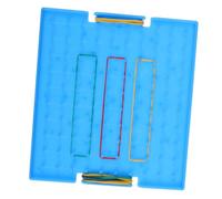 DECHOUS Bacheca Per Studenti Programmazione Per Tavole Con Picchetti in Elastico Per Organizer Da Parete Per Scrivania Forniture Per La Scuola Tavole Mobili Blue Plastica