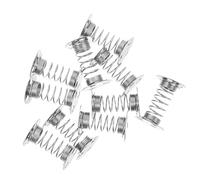 DECHOUS Base a Molla per Bambola Danzante da Cruscotto Auto, Set da 10 Pezzi in Acciaio Resistente, Compatta e Versatile per Giocattoli Oscillanti su Auto, Moto ed Elettriche