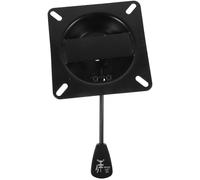 DECHOUS Base come Ricambio per Sedia da Ufficio in Acciaio Nero Girevole Design Semplice e Dimensioni per Sedie da Scrivania e Computer