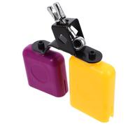 DECHOUS Blocco Batteria Campanaccio Toni Alti e Bassi Staffa Regolabile, Accessorio Tamburo a Blocco Leggero e Resistente, Kit per Percussioni Portatile per Musicisti