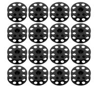 DECHOUS Bobine Metalliche 25 Mm Custodia per Macchina da Cucire Industriale, Set da 20 Pezzi Compatibili per Porta Bobina e Gancio Rotante, Accessori per Cucito Professionale