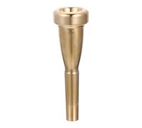 DECHOUS Bocchino per Tromba Professionale in Dorato Ricambio Resistente e Facile da Pulire Accessorio Strumenti Fiato con Superficie Levigata e Suono Cristallino per Trombetta