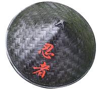 DECHOUS Cappello Ninja Costume Da Cappello Di Riso Asiatico Di Paglia Asiatico Contadino Costume Sole Ondeggiare Cina Bambù Uomo