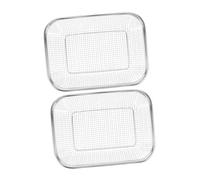 DECHOUS Cestello Per Posate e Utensili Lavastoviglie in Acciaio Inossidabile Resistente, Design Porta Bacchette, Capacità Media Per Organizzazione Cucina Famiglia, Set Da 2 Pezzi