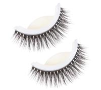 DECHOUS Ciglia Naturali 3D Autoadesive Riutilizzabili per Uso Professionale e Serate, Ciglia Lunghe Fibre Leggere e Strisce di Colla Extra Stile 05