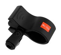 DECHOUS Clip Del Microfono Accessori Per Microfoni Montaggio Per Microfono Portatile Clip Porta Microfono Titolare Del Microfono Per L'intervista Clip Per Microfono Plastica Black