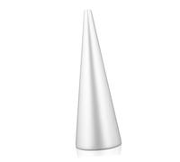 DECHOUS Cono 5cm in Schiuma per Modellismo Bianco 39x13x12 Fai da Te | Composizioni Floreali, Tagliabile e Carteggiabile, Uso Versatile nei Progetti Creativi